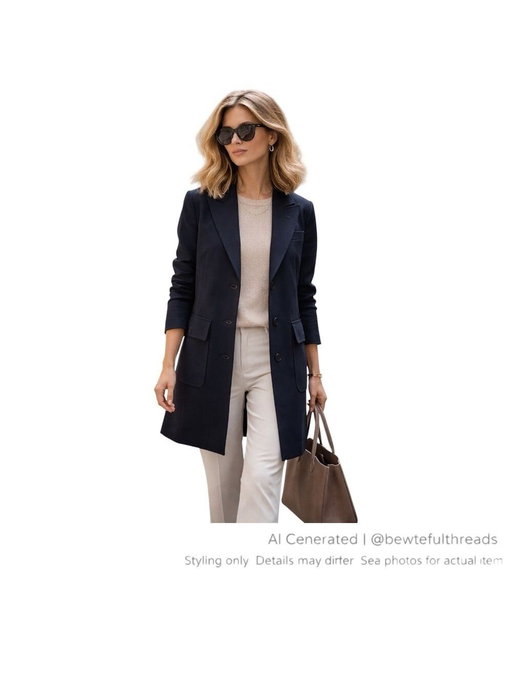 Italian Minimalist Navy Coat Paul & Shark Made in Italy Travel Coat 6-8